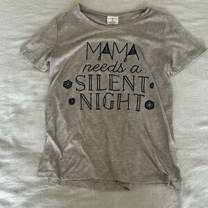 Toupe mama needs a silent night tee